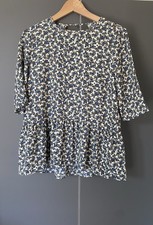 Zara Schößchentop Bluse