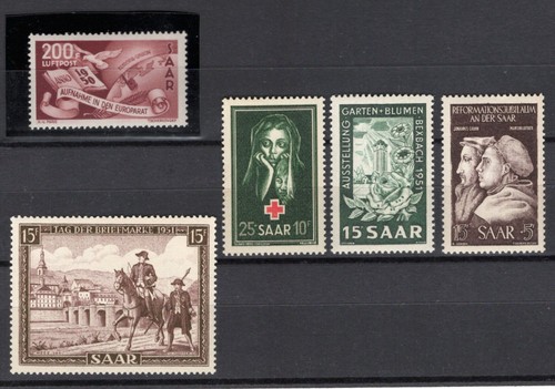 Saarland 1950 1951 5 - saarland, 1950-1951,