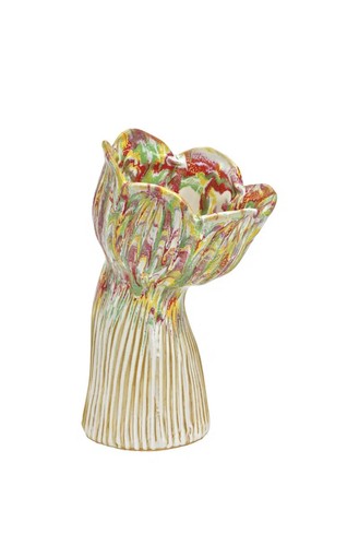 Tulpen vase aus - tulpen, steingut