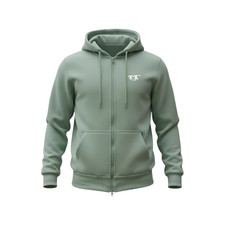 Sweatjacke Mintgrün | Größe