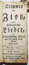 Stimmen aus zion oder - stimmen,
