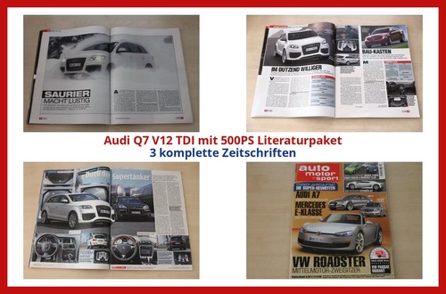 Audi v12 tdi mit - q7, 500ps