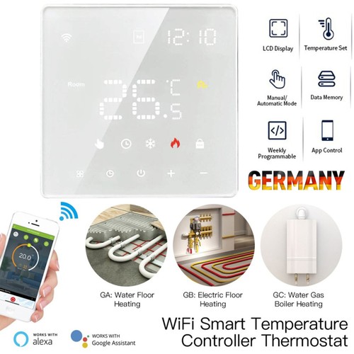 Lcd wifi thermostat smart - lcd,