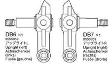 Tamiya Achsschenkel L+R - DT-02 DT-03 - 300555059