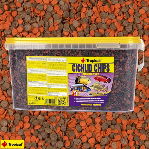 Tropical cichlid chips - tropical,