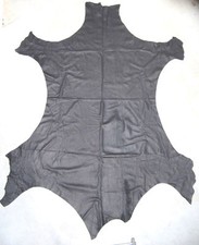 Lederhaut schwarz Rindsleder Grundpreis 50,30€ qm² Rindanilin-Leder 32,8 Fuss