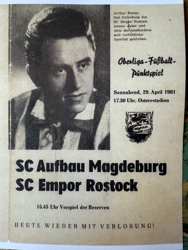 Ddr oberliga empor rostock - sc,