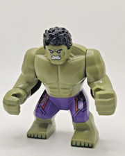 Lego® Super Heroes - Big Figur - sh0173 Hulk  (Dark Purple with Avengers Logo)