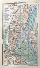 Stadtplan Magdeburg in Sachsen