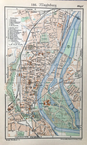 Stadtplan magdeburg sachsen - stadtplan,