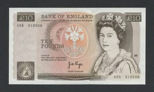 BANK OF ENGLAND £10 Schein