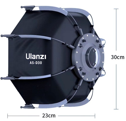 Ulanzi d30 softbox 30cm - softbox,