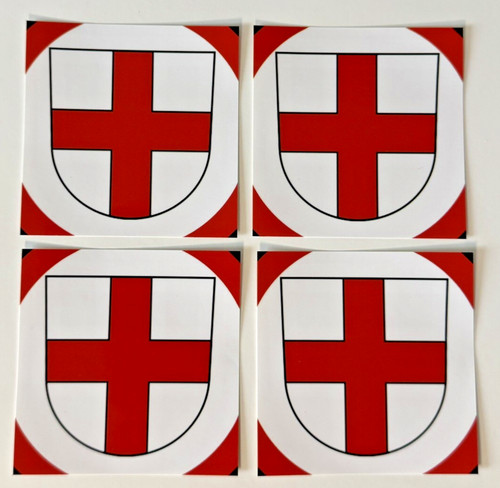 Freiburg stadtwappen aufkleber - stadtwappen,