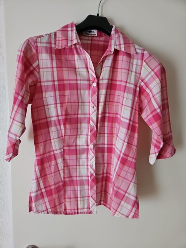 Karierten hemd rosa - karierten, rosa/weiß