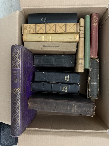 Konvolut alte bücher - konvolut, –