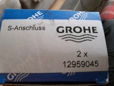 Friedrich Grohe 12959045 S-Anschluss DN 15 X DN 20 Rosetten verchromt