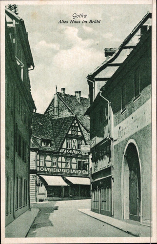 Gotha altes haus - ,, im
