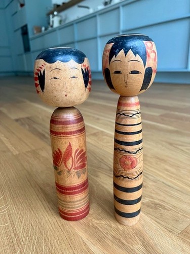 Japanische kokeshi puppen - 2, kokeshi-puppen