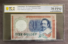 Netherlands 10 Gulden 1953