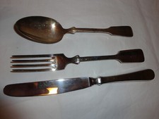 R & B - Spaten - 3 Teile - 150er Silber - Robbe Berking Besteck