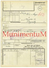 Frachtbrief Metallwerk H