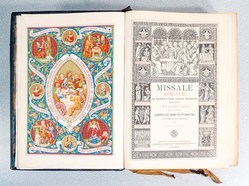 Antikes messbuch - antikes,