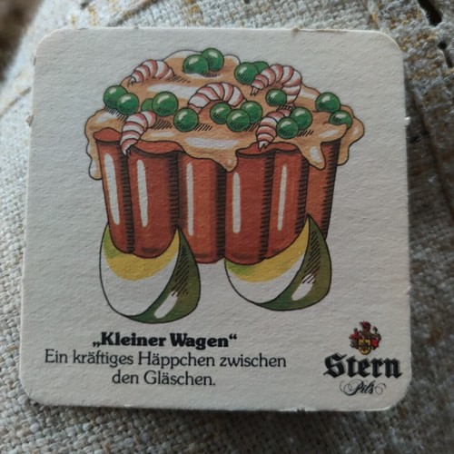 Alter bierdeckel stern - bierdeckel,