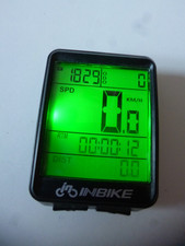 INBIKE Fahrradcomputer Funk kabellos LCD