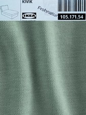 Ikea KIVIK Bezug für Recamiere Tallmyra hellgrün 105.171.54 NEU Wechselbezug