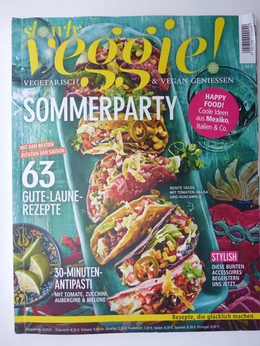 Zeitschrift slowly veggie