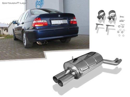 Fox sportauspuff bmw 3er e46 - sportauspuff,