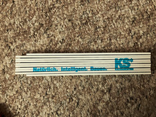 Zollstock 2 m mit Werbung