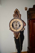 Riesige WANDUHR  Ankergang 108 cm Ziffernblattdurchmesser 43cm 5bi57