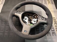  LENKRAD BMW E46 M3 SMG  M-TECH  NEU BEZIEHEN NEUBEZIEHEN  ALCANTARA