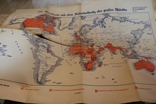 Alte landkarte die weltkarte - alte,