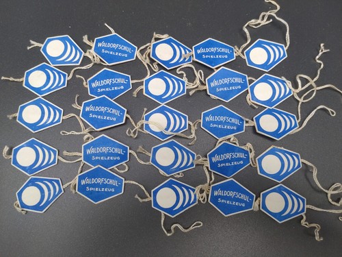 25x alte anhänger etiketten - 25x,