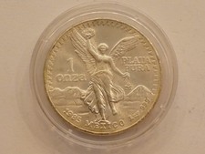 Mexiko, 1985 Plata Plura, 1 Unze Silber, original