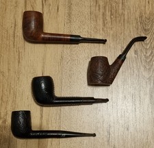 026 - Pfeifenkonvolut Pfeifensammlung von 4 Pfeifen - Pfeife Pipa 烟斗 