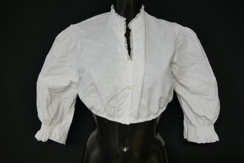 Dirndlbluse weiß bluse - gr.42,