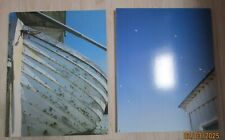 2er Set Bilder Wandbilder Kunstdruck Dekoration Ikea Fischerboot Maritim 40 x 50