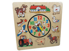 Puzzle Uhr Holzpuzzle