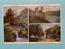 Alte AK von Morgenbachtal, Burg Rheinstein, Schweizer Haus, 1922, nicht gelaufen