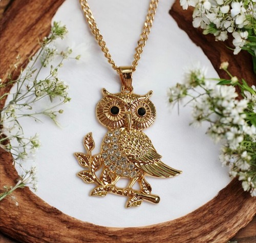 Lange kette eule - kette,
