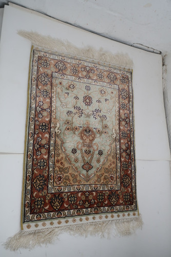 Seiden orient teppich brücke - seiden,
