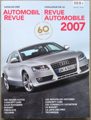 Automobil revue katalog - revue,