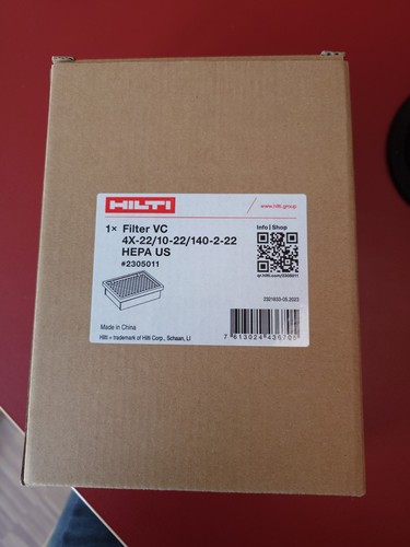 Hilti filter 2305011 - hilti, vc