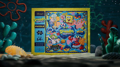 Spongebob squarepants jigsaw - spongebob,