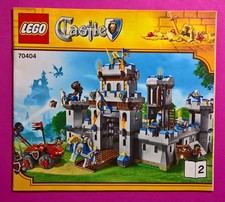 LEGO Castle 70404 King’s Castle Große Königsburg Bauanleitung [Nur Bauanleitung]