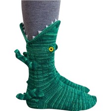 Lustige Damen Stricksocken im