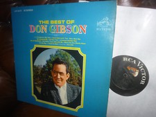 Don Gibson, The Best Of, Country, USA RCA LSP-3376 Stereo LP, 12" 1965